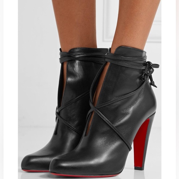Christian Louboutin S.I.T. Rain 100 Ankle boot in black 36.5 - Picture 2 of 6